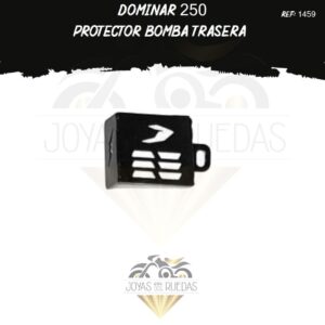 articulos Dominar 250 protector bomba trasera
