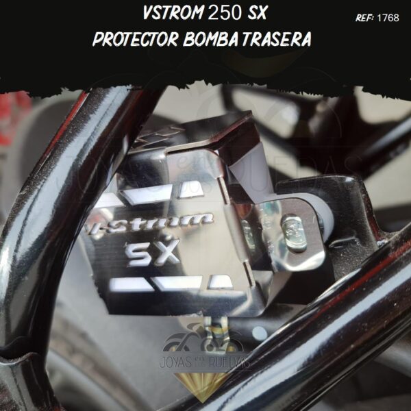 articulos Vstrom 250 sx protector bomba trasera