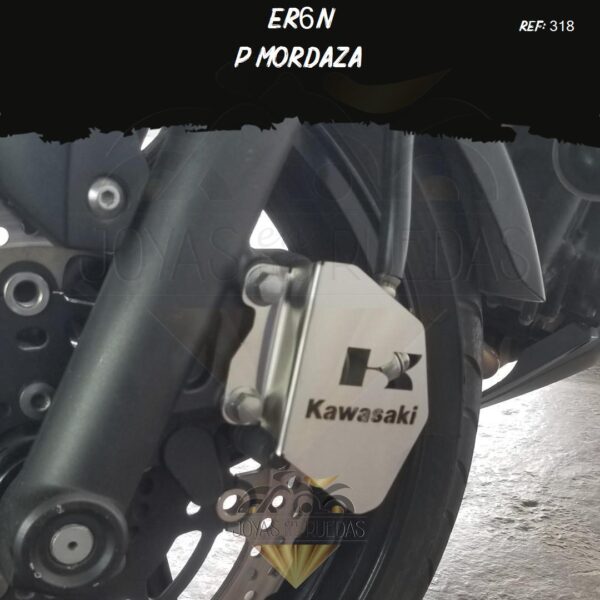 moto ER6N mordaza