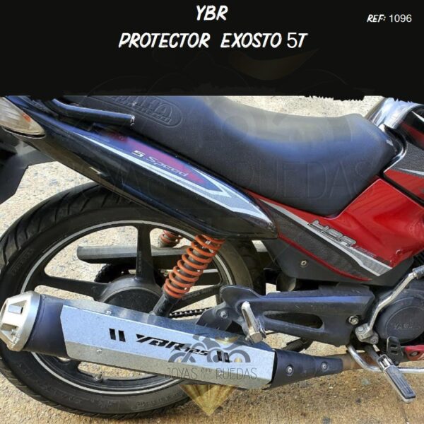 motos YBR protector exosto 5t