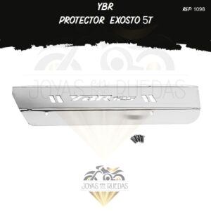 pieza YBR protector exosto 5t