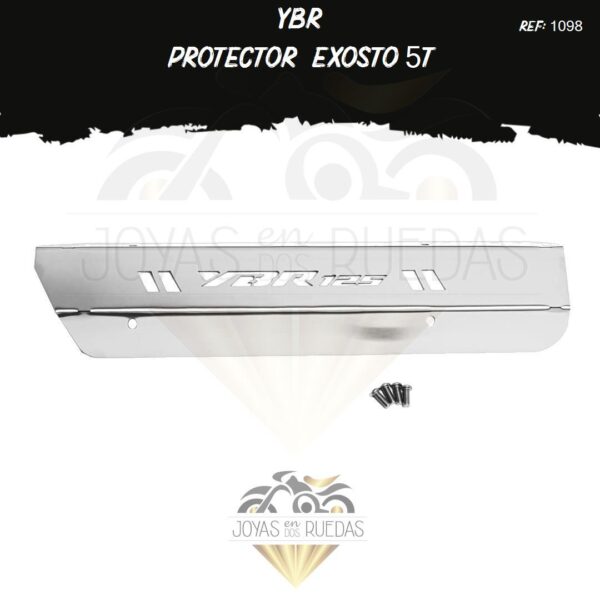 pieza YBR protector exosto 5t