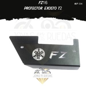pieza FZ16 protector exosto