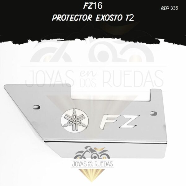 articulos FZ16 protector exosto