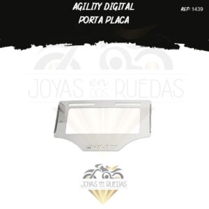 Agility Digital lujos portaplaca