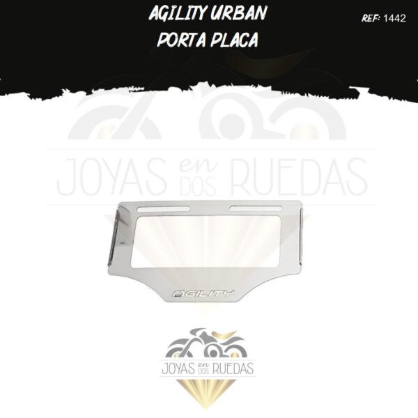 moto Agility Urban portaplaca