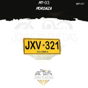 partes MT-03 mordaza