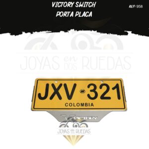 motos Victory Switch portaplaca