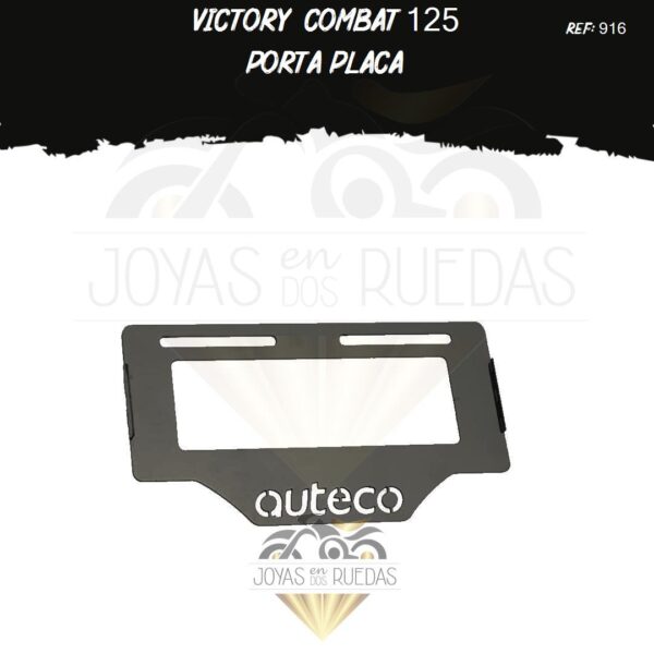 piezas Victory combat 125 portaplaca