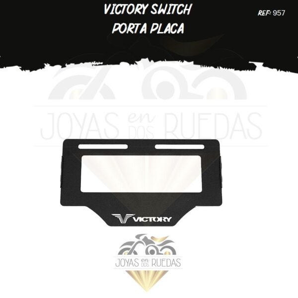partes Victory Switch portaplaca