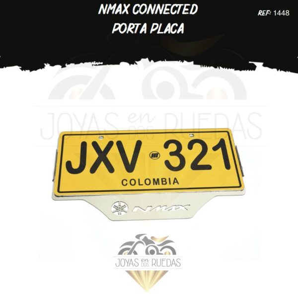 motos Nmax Connected portaplaca