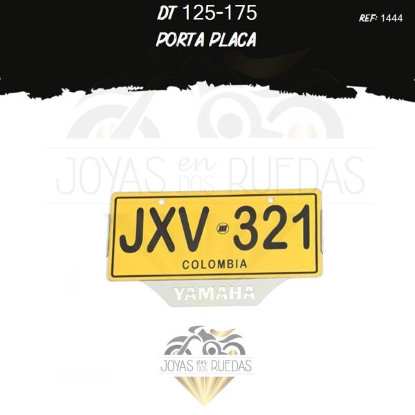 accesorio DT 125-175 portaplaca