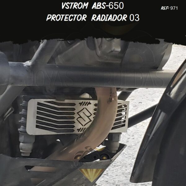 parte Vstrom abs-650 protector radiador