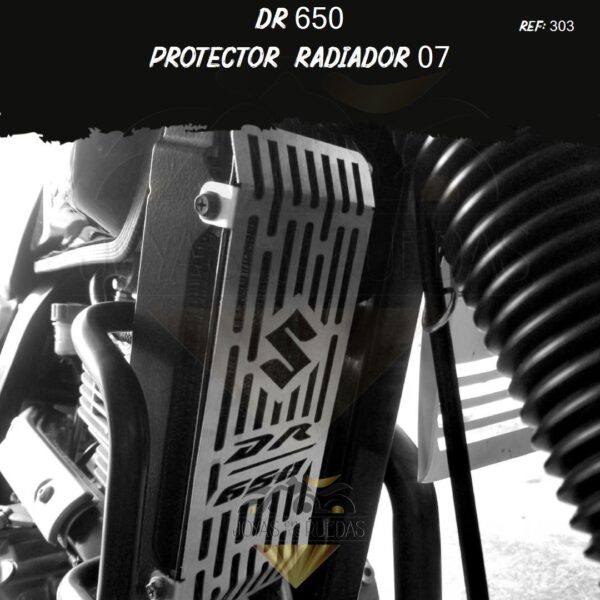 pieza DR 650 protector radiador