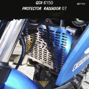 partes GSX-S150 protector radiador