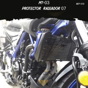 moto MT-03 protector radiador
