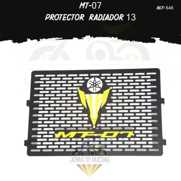 pieza MT-07 protector radiador