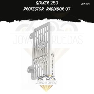 moto Gixxer 250 protector radiador