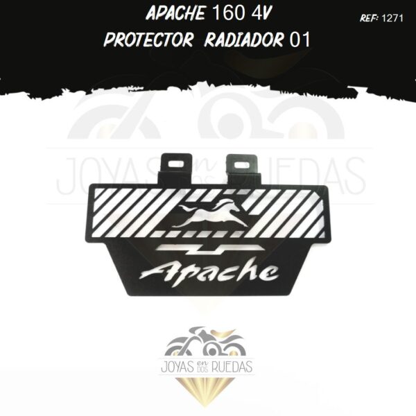 motos Apache 160 4V protector radiador
