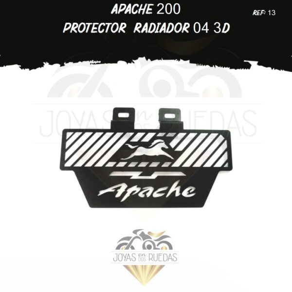 accesorios Apache 200 protector radiador 3D