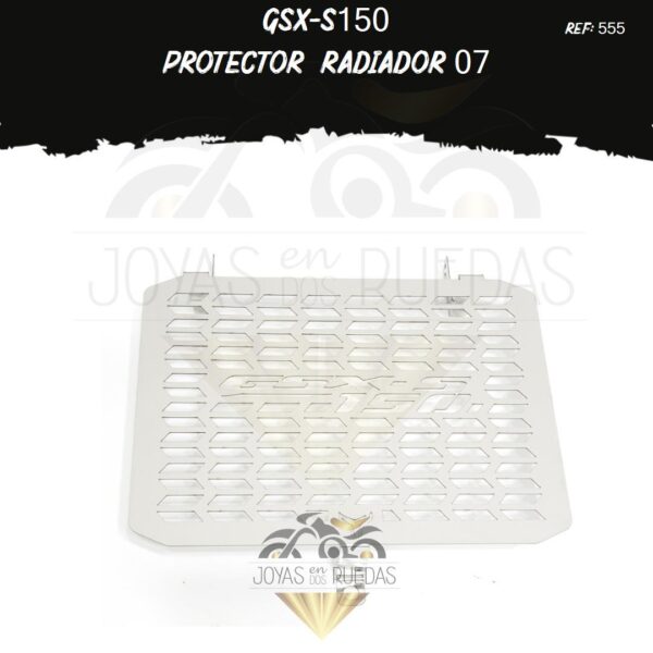 partes GSX-S150 protector radiador