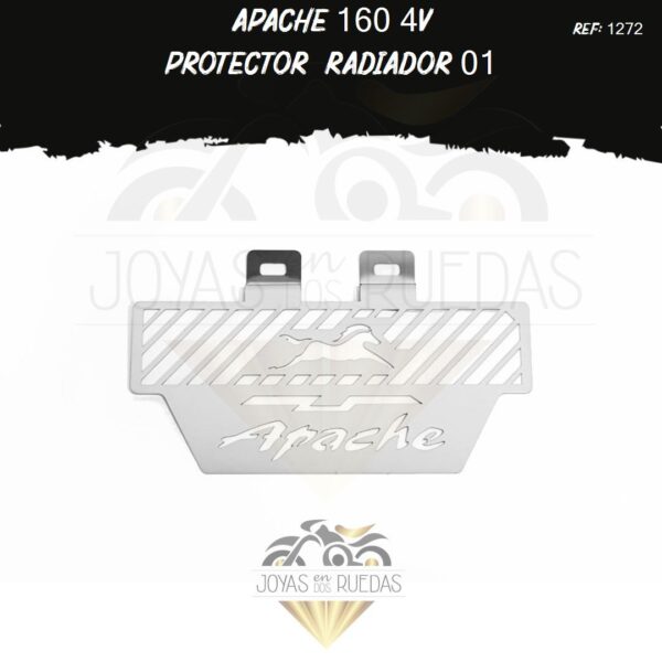 partes Apache 160 4V protector radiador