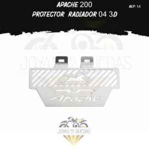 parte Apache 200 protector radiador 3D
