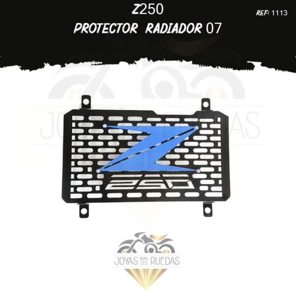 motos Z250 protector radiador
