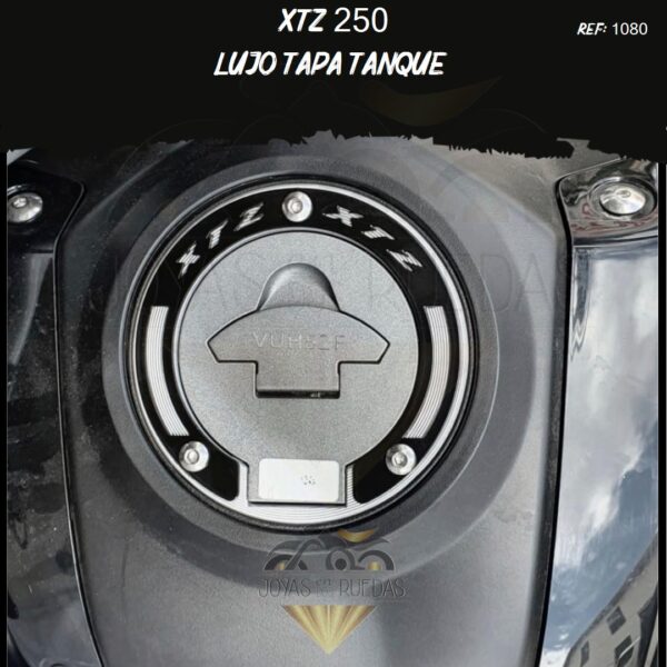 pieza XTZ 250 lujo tapa tanque