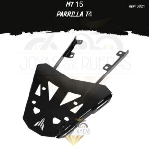 motos MT 15 parrilla
