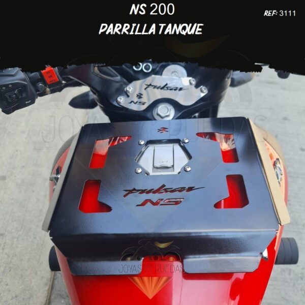 piezas NS 200 parrilla tanque