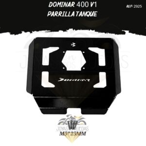 motos Dominar 400 v1 parrilla tanque