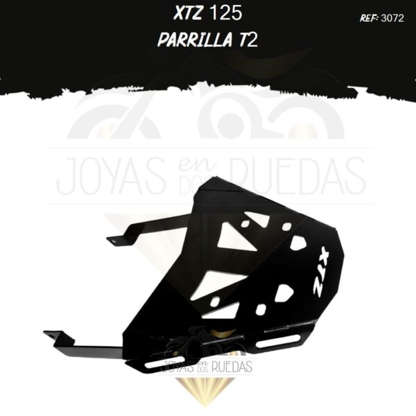 partes XTZ 125 parrilla
