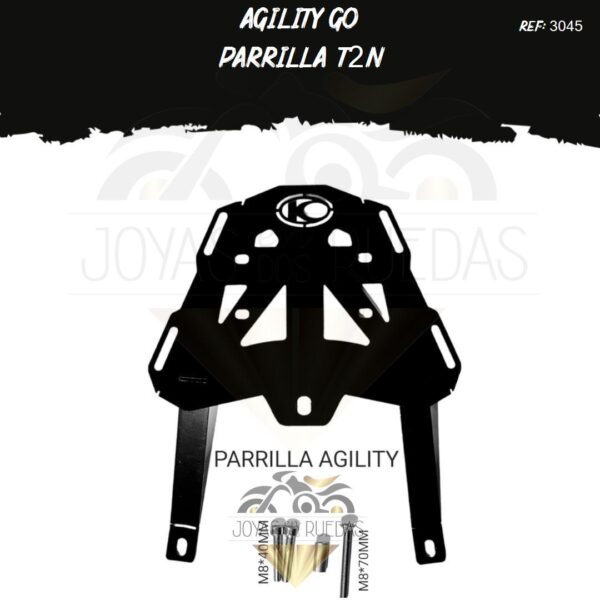Agility Go lujos parrilla t2n