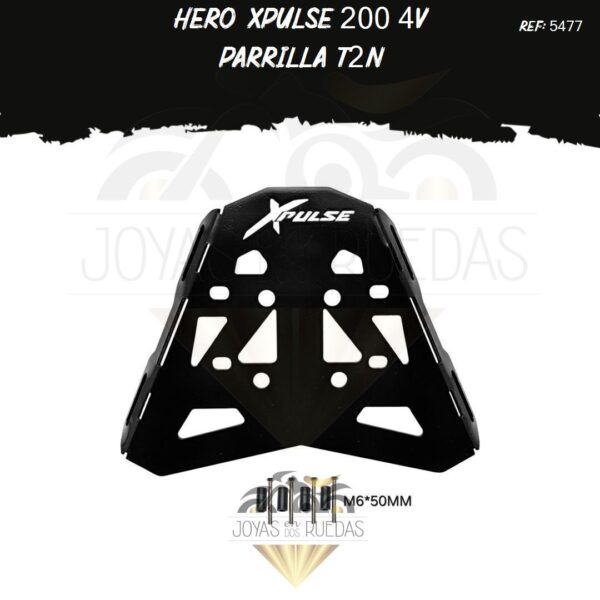 partes Hero Xpulse 200 4V parrilla t2n