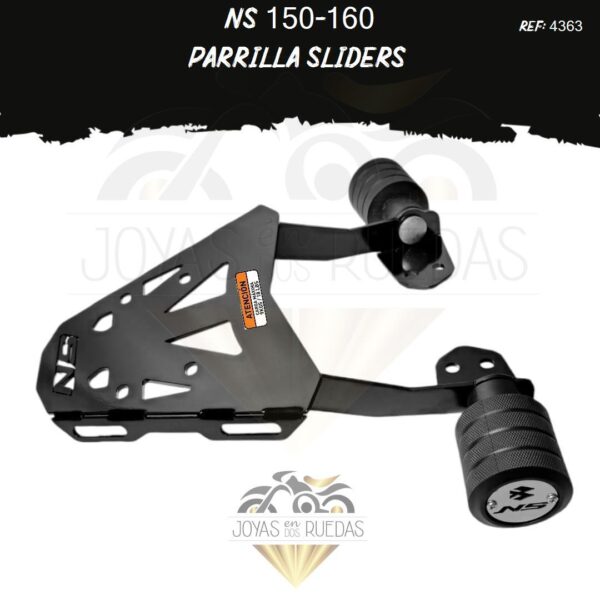 lujo NS 150-160 parrilla sliders
