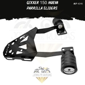 parte Gixxer 150 nueva parrilla sliders
