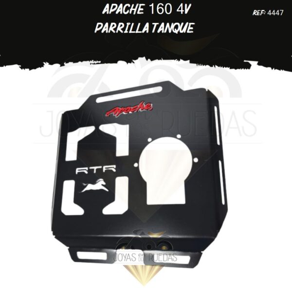Apache 160 4V lujos parrilla tanque