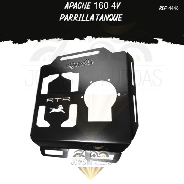 accesorios Apache 160 4V parrilla tanque