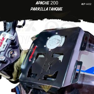 accesorios Apache 200 parrilla tanque