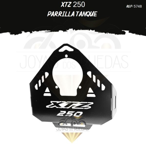 partes XTZ 250 parrilla tanque