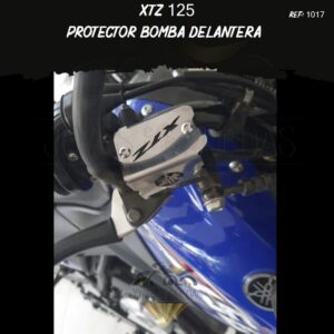 partes XTZ 125 protector bomba delantera