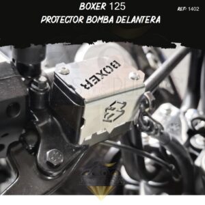 motos Boxer 125 protector bomba delantera