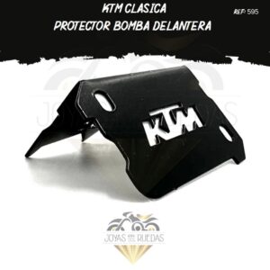 moto KTM clasica protector bomba delantera