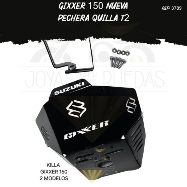 motos Gixxer 150 nueva pechera quilla