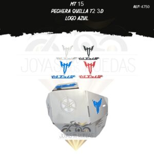 motos MT 15 pechera quilla 3D