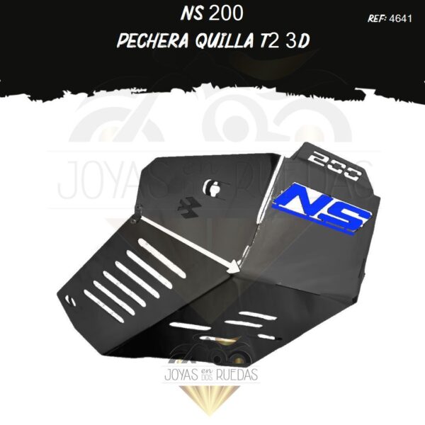 articulos NS 200 pechera quilla 3D