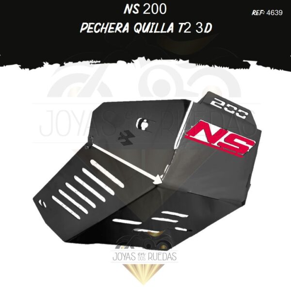 lujo NS 200 pechera quilla 3D