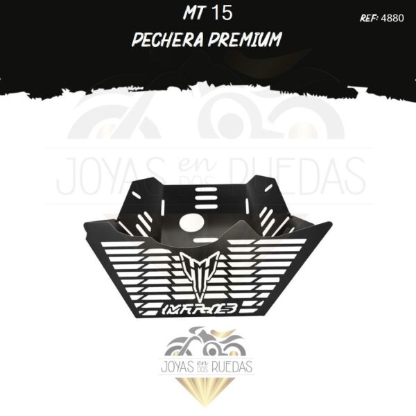 MT 15 lujos pechera premium