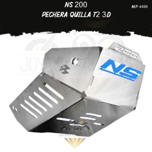 piezas NS 200 pechera quilla 3D